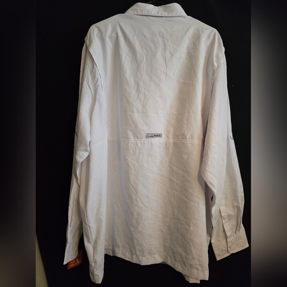 HABIT mens Belcoast Long Sleeve River Guide Fishing Shirt - Picture 5 of 5